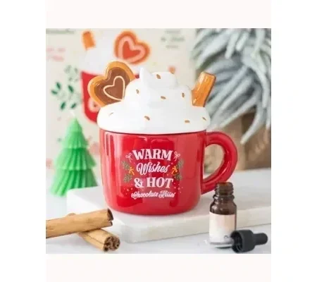 Hot Chocolate Mug Shaped Oil Burner