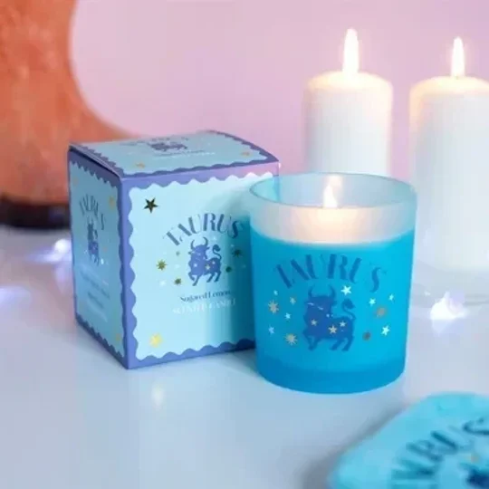 Zodiac Zest Taurus Sugared Lemon Candle