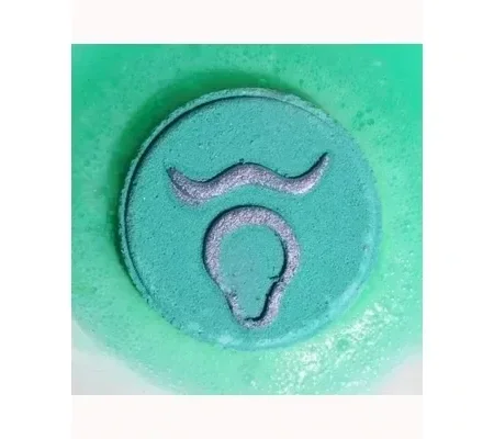 Box of 2 Zodiac Bath Fizzers with Horoscope - Taurus