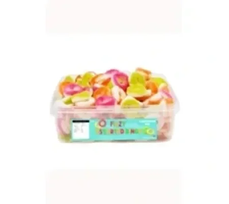 Fizzy Assorted Rings Tub 600g