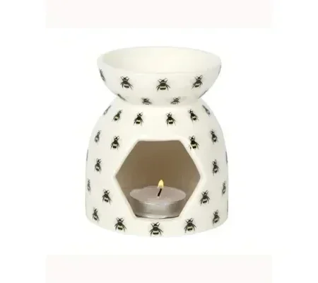 All Over Bee Print Oil Burner