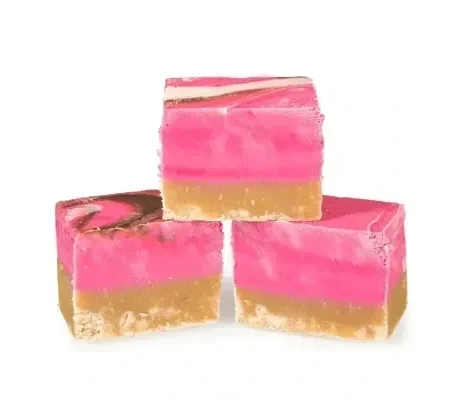 Strawberry Cheesecake Fudge