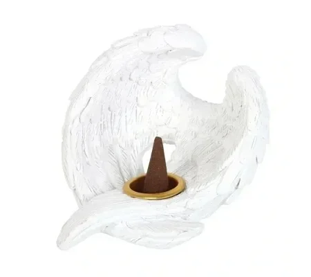 Angel Wing Resin Incense Cone Burner