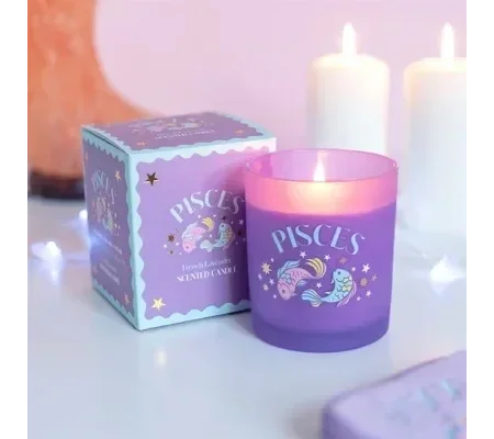 Zodiac Zest Pisces French Lavender Candle