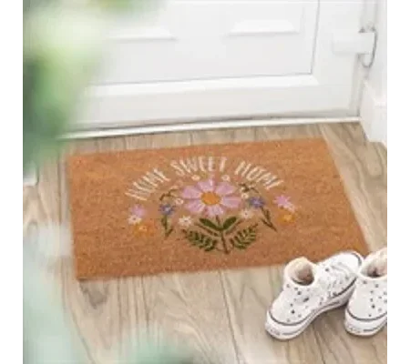 Natural Daisy Home Sweet Home Doormat