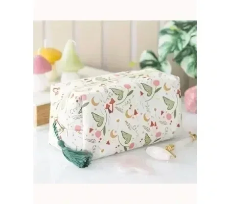 Fairy Folklore Print Makeup Bag