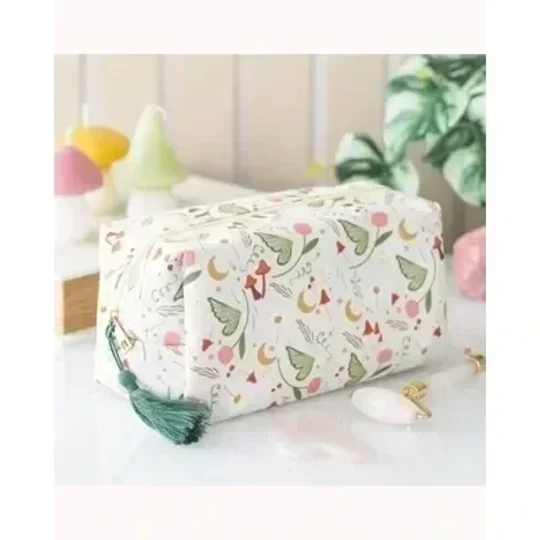 Fairy Folklore Print Makeup Bag