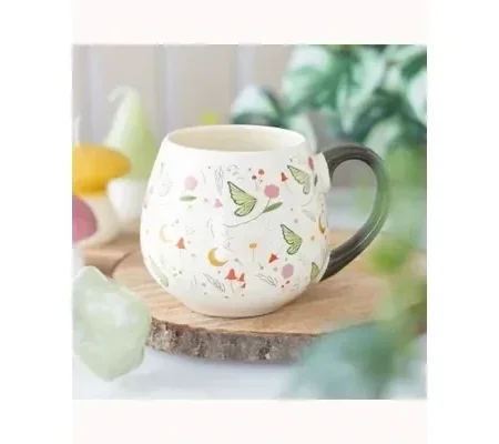 Fairy Folklore Print Rounded Mug