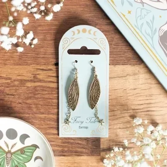 Fairy Tale Fairy Wing Earrings