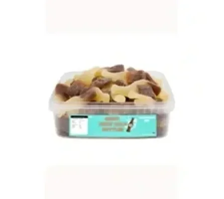 Giant Fizzy Cola Bottles Tub 600g