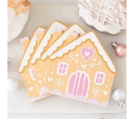 Gingerbread House Coaster Set