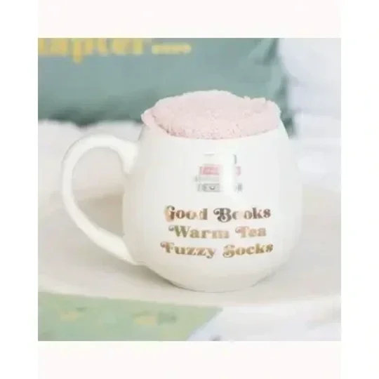 Good Books Mug and Socks Set