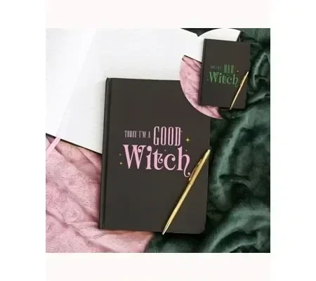 Good Witch Bad Witch A5 Reversible Notebook