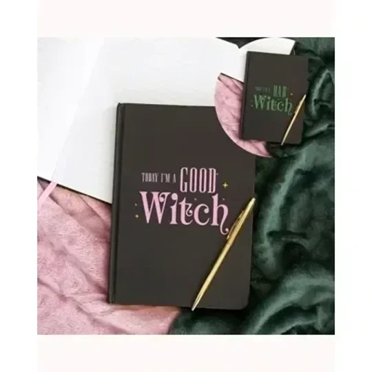 Good Witch Bad Witch A5 Reversible Notebook
