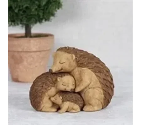 Hedgehog Family Ornament