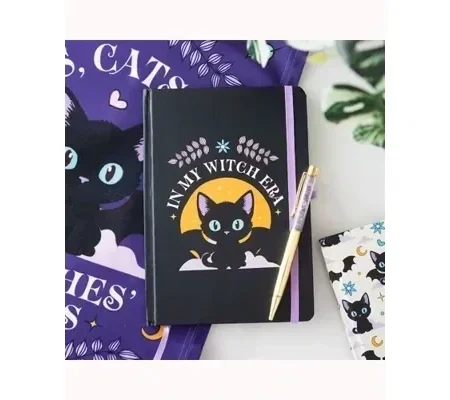 In My Witch Era A5 Notebook with Amethyst Pen