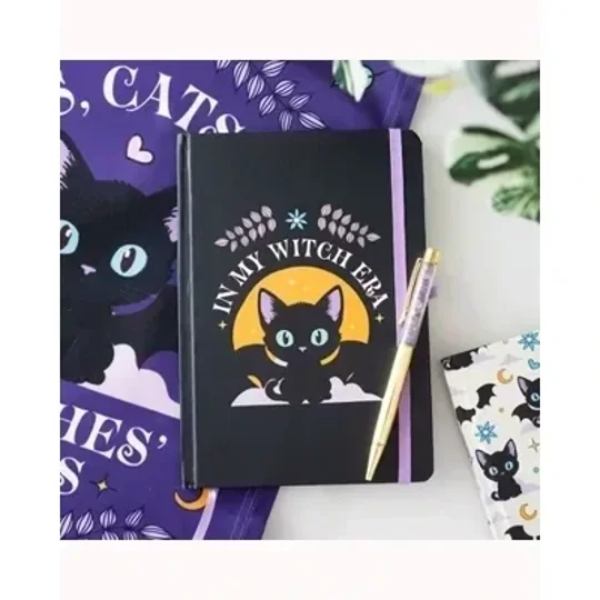 In My Witch Era A5 Notebook with Amethyst Pen