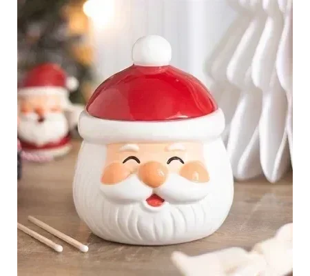 Jolly Santa Christmas Oil Burner and Wax Warmer