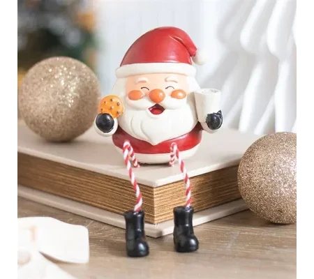 Jolly Santa Christmas Shelf Sitter Ornament