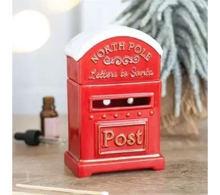 Letters to Santa Christmas Post Box Oil Burner