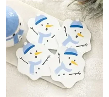 Melting Snowman Coaster Set