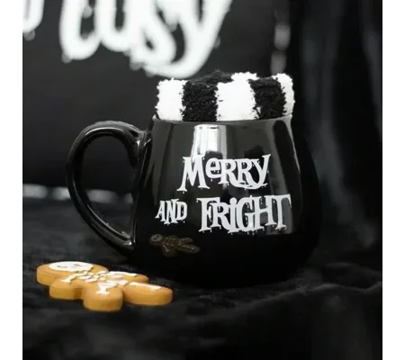 Merry and Fright Mug and Socks Set