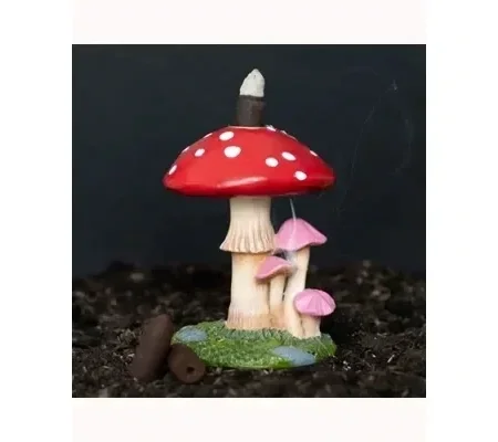 Mushroom Backflow Incense Burner