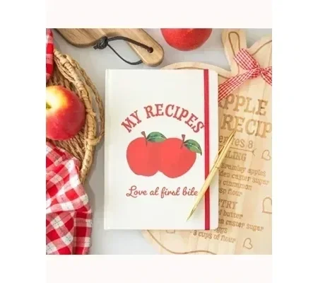 My Recipes A5 Notebook with Pen