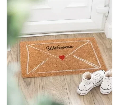 Natural Love Letter Doormat
