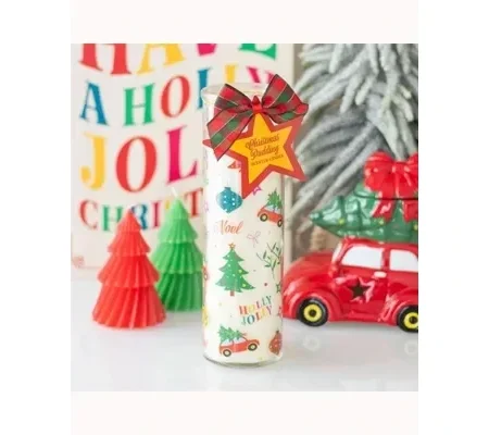 Christmas Pudding Scented Tube Candle