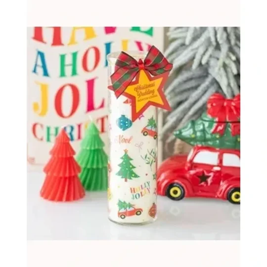 Christmas Pudding Scented Tube Candle