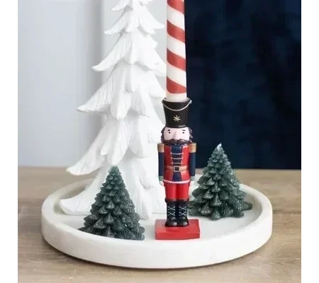 Nutcracker Taper Candle Holder