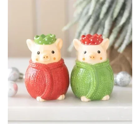 Pigs in Blankets Salt and Pepper Shakers