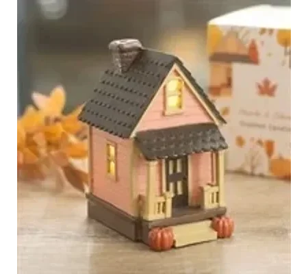 Pink House LED Light Up Decoration