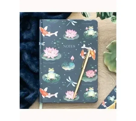 Pond Print A5 Notebook