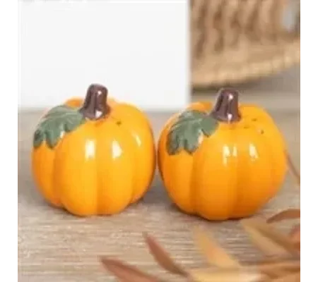 Pumpkin Salt and Pepper Shakers