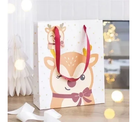 Ruby the Reindeer Christmas Gift Bag