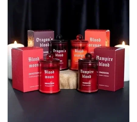 Set of 4 The Bloodline Scented Candles