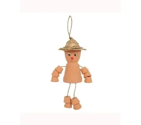 Small Terracotta Pot Man