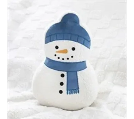 Snowman Shaped Boucle Cushion