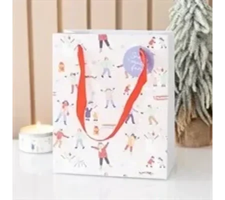 Snow Much Fun Print Gift Bag