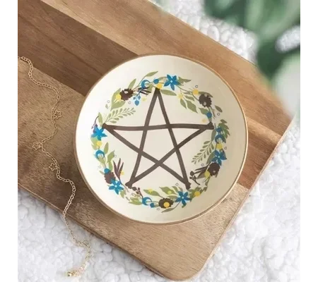 Solstice Wreath Trinket Dish