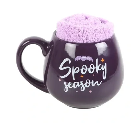 Spooky Season Mug and Socks Set
