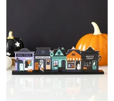 Spooky Street House Decoration