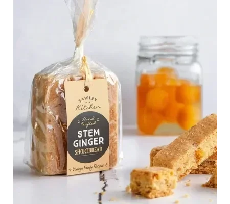 Stem Ginger Shortbread