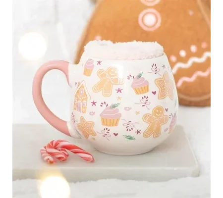 Sugarplum Bakery Print Mug and Socks Set