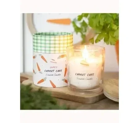 Sweet Carrot Cake Candle