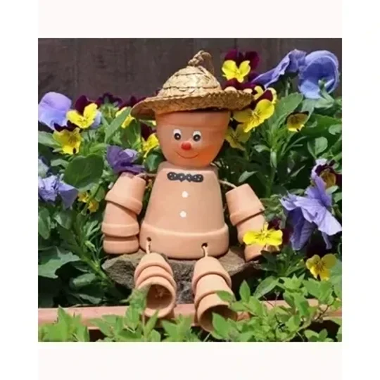 Terracotta Pot Man