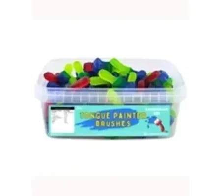 Tongue Painter Brushes Tub 600g