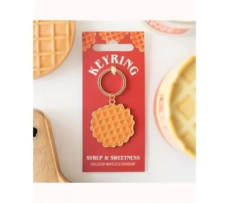 Waffle Keyring
